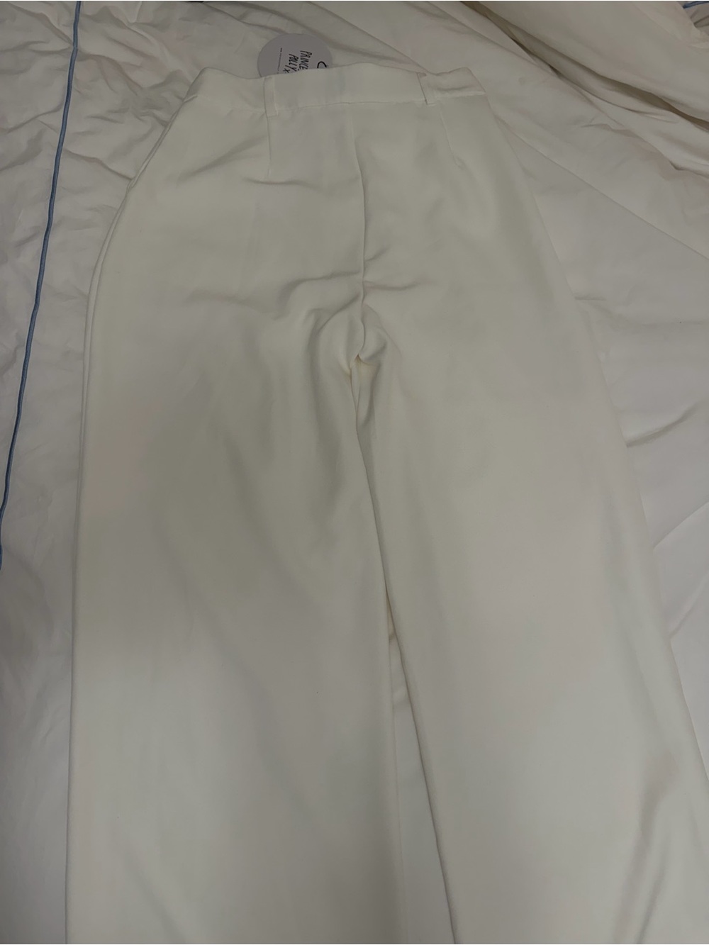 NWT Princess Polly Archer Pants White - Picture 5 of 6